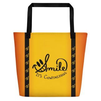 Smile It's Contagious - Beach Bag