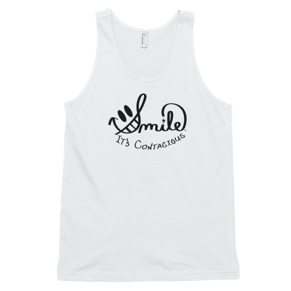 Smile It's Contagious - Unisex Classic tank top - Image 2