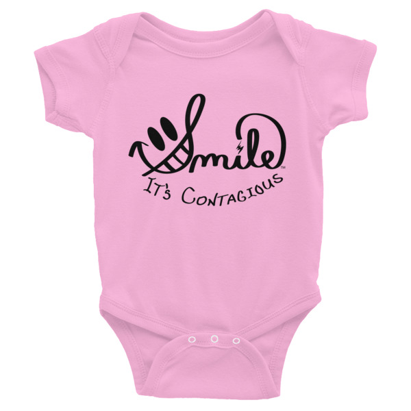 Smile It's Contagious - Infant Bodysuit - Image 3