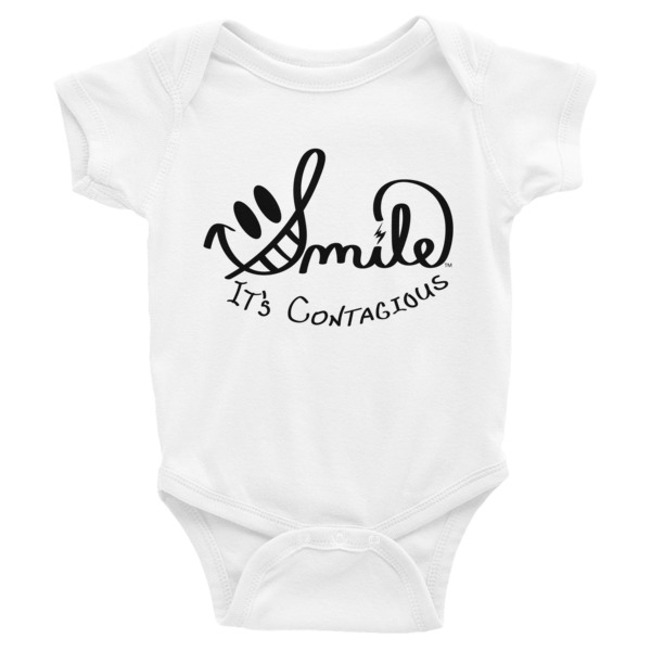 Smile It's Contagious - Infant Bodysuit - Image 2