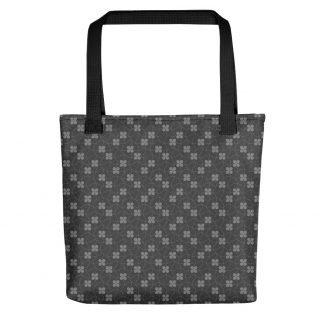 Grey Flowers - Tote bag