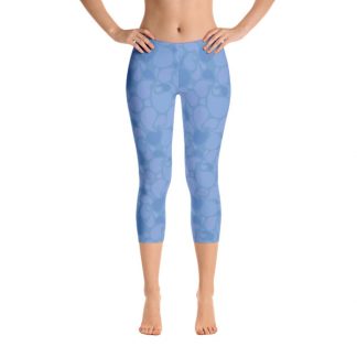 Water Splash - Capri Leggings