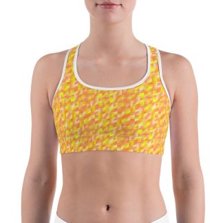 Candy Corn - Sports bra