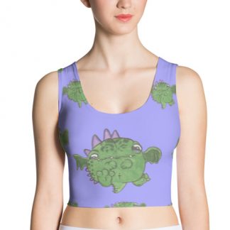 Green Monster - Sport Crop Tank