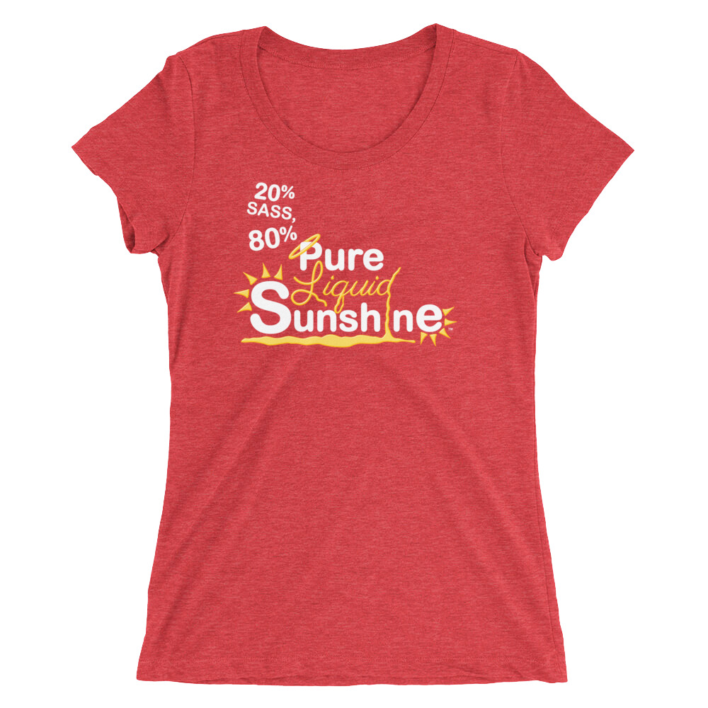 Pure Liquid Sunshine - Triblend Ladies' T - Image 5