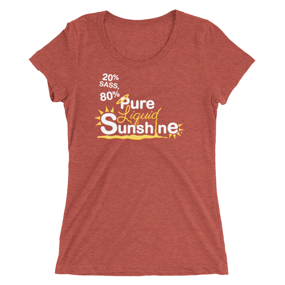 Pure Liquid Sunshine - Triblend Ladies' T - Image 2