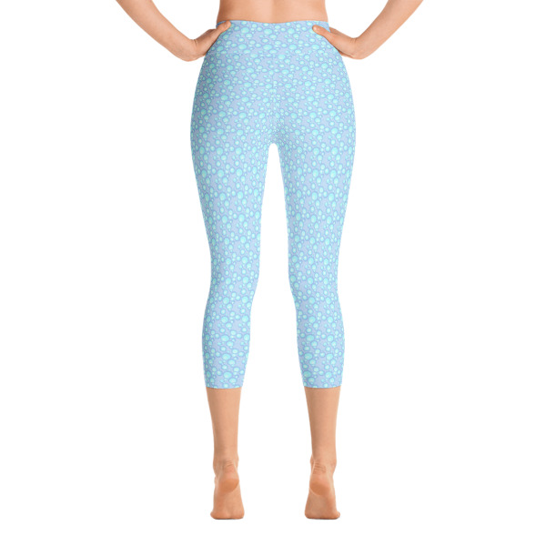 Bubbles - Yoga Capri Leggings - Image 4