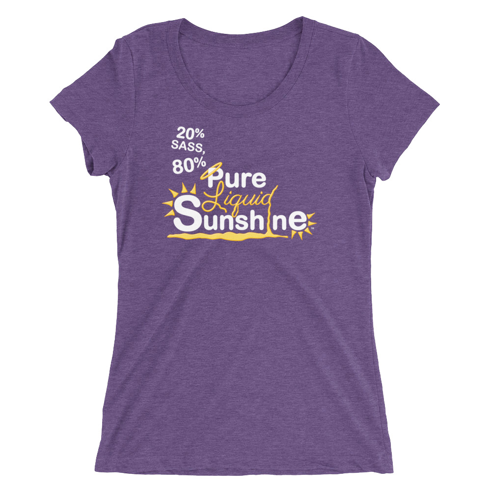 Pure Liquid Sunshine - Triblend Ladies' T - Image 4