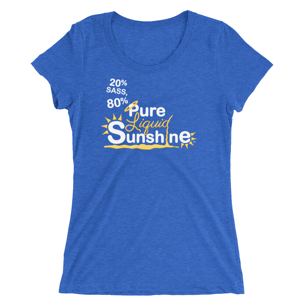 Pure Liquid Sunshine - Triblend Ladies' T - Image 6