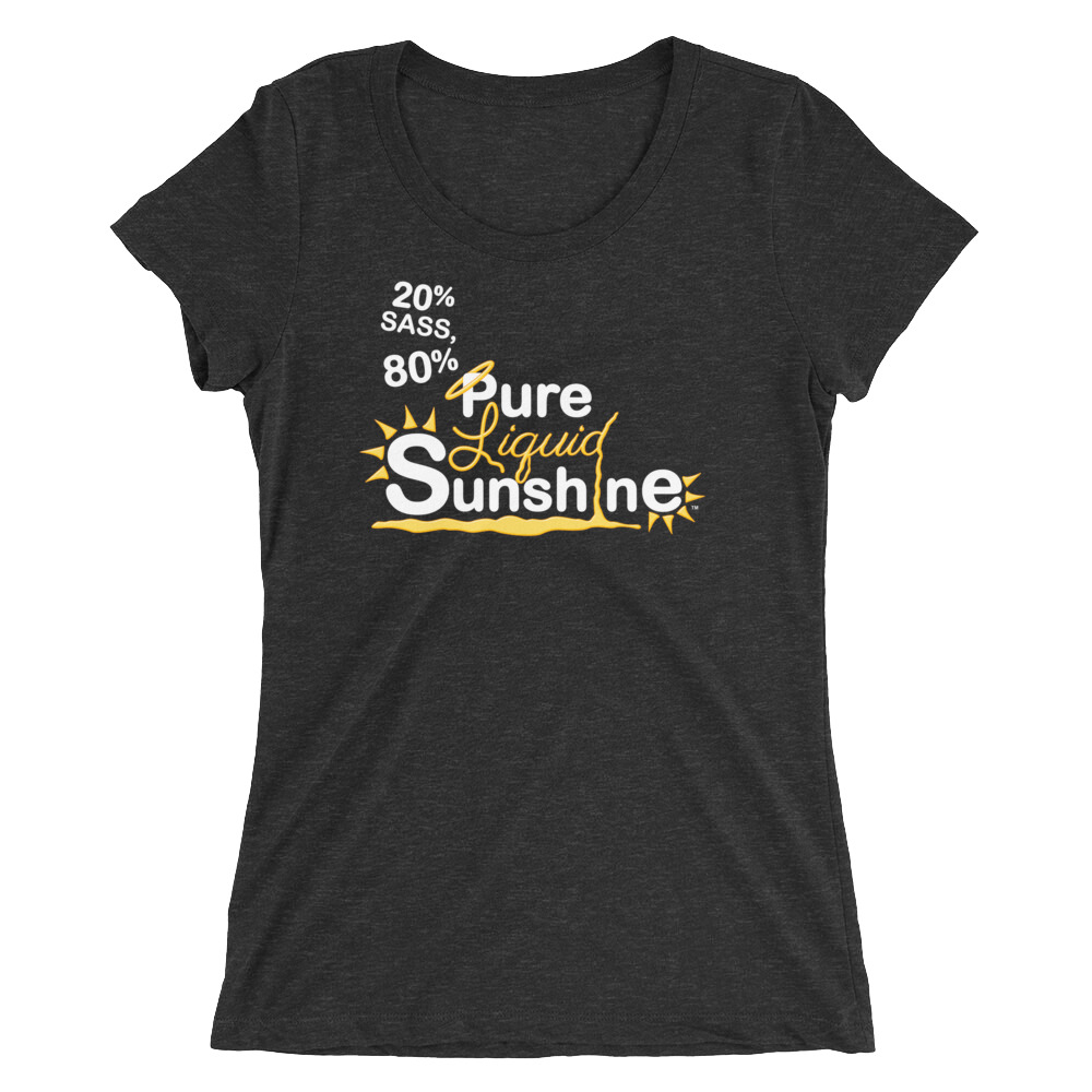 Pure Liquid Sunshine - Triblend Ladies' T - Image 3