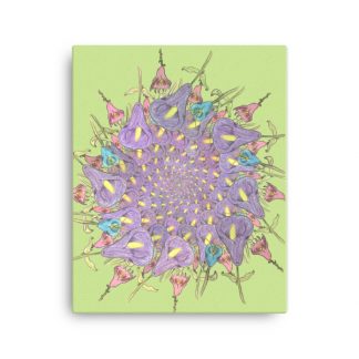 Lily Swirl - Canvas