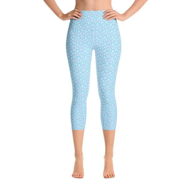 Bubbles - Yoga Capri Leggings