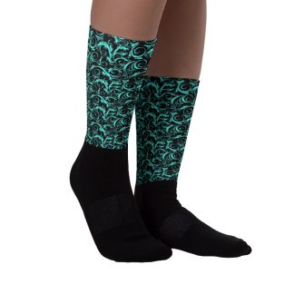 Swirl Turqlack - Socks