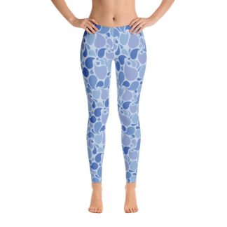 Blue Splash - Leggings