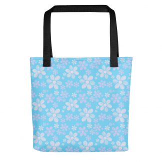 Dainty Flower Blue - Tote bag