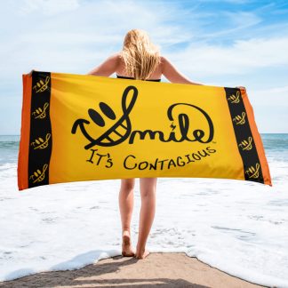 Smile It's Contagious - Towel