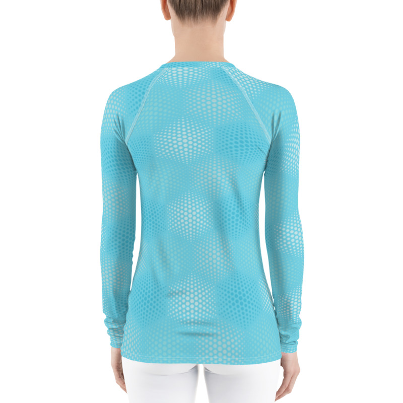 Hex Turquoise - Women's Thermal/Surf Shirt - Image 2