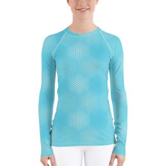 Hex Turquoise - Women's Thermal/Surf Shirt