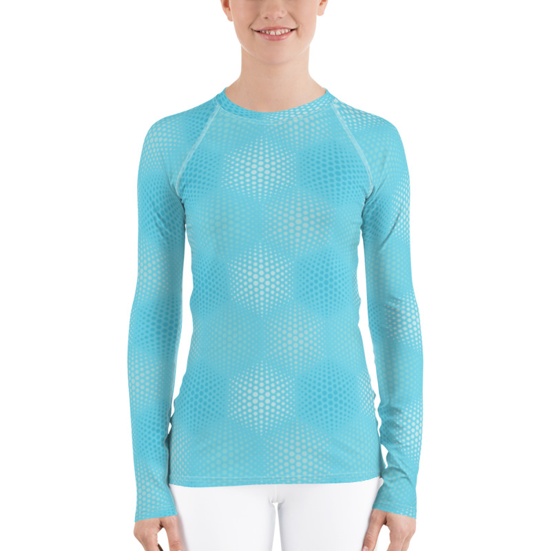 Hex Turquoise - Women's Thermal/Surf Shirt
