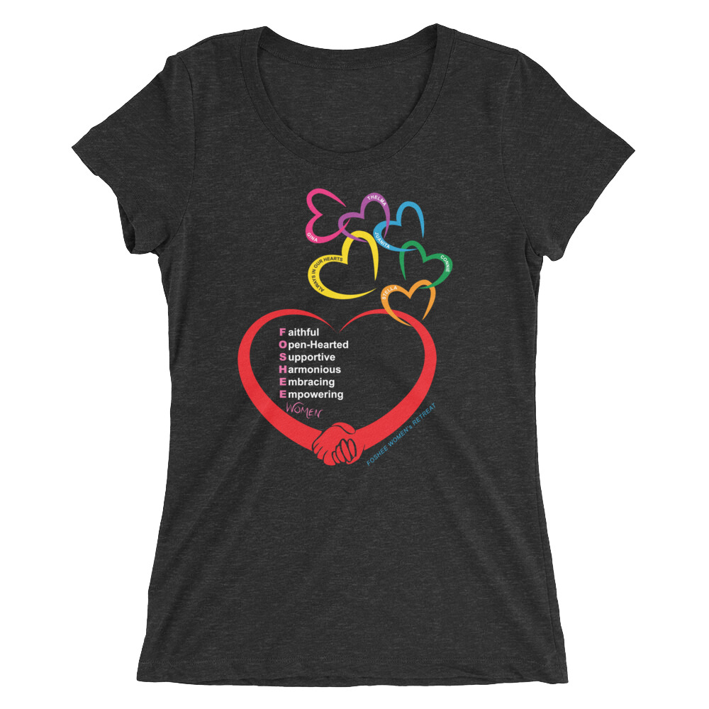 FOSHEE - Tshirt Ladies' Short Sleeve