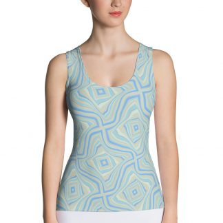 Psychedelic Squares – Sport Tank Top
