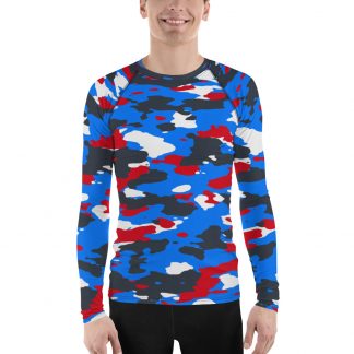Red, White & Blue Camo – Men’s Compression Shirt