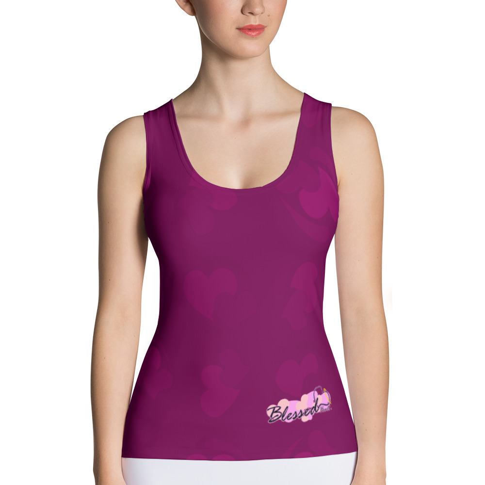 Blessed Heart - Sports Tank Top