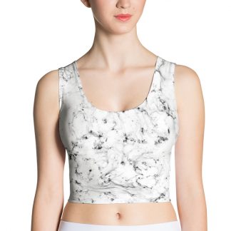Marble - Sport Crop Tank