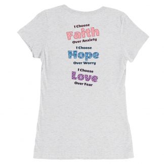 Faith, Hope, Love - Triblend Ladies' T