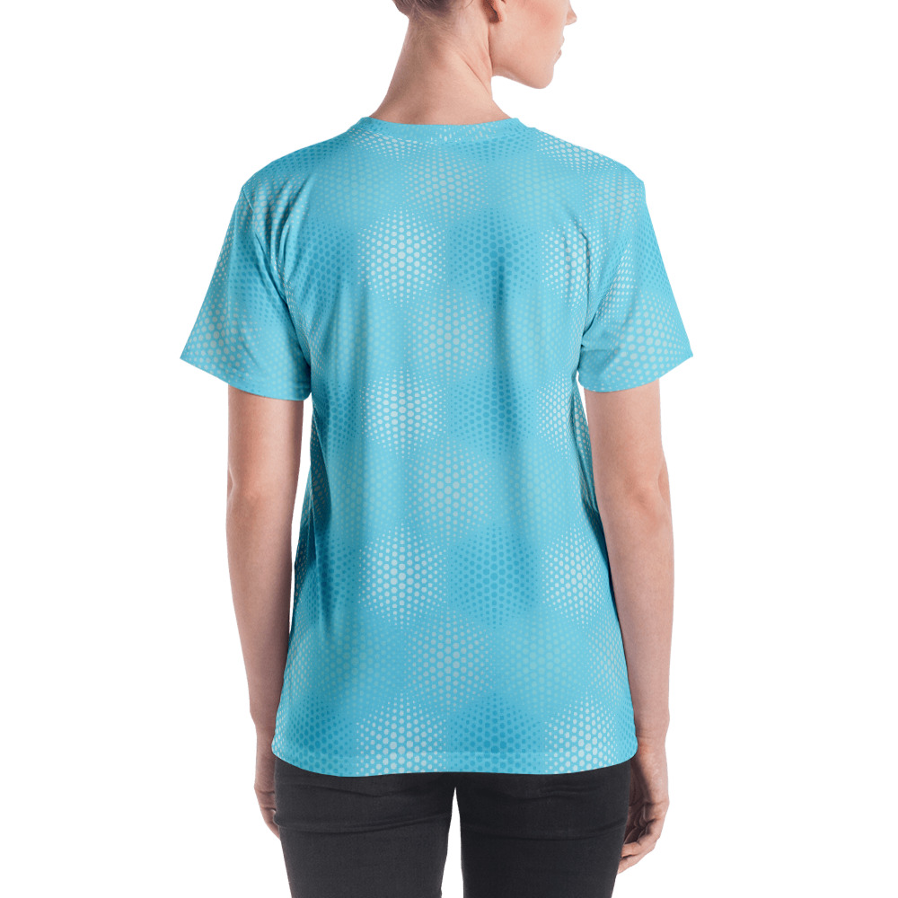 Hex Turquoise - Women's T-shirt - Image 2