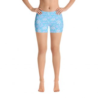 Dainty Flower Blue - Shorts