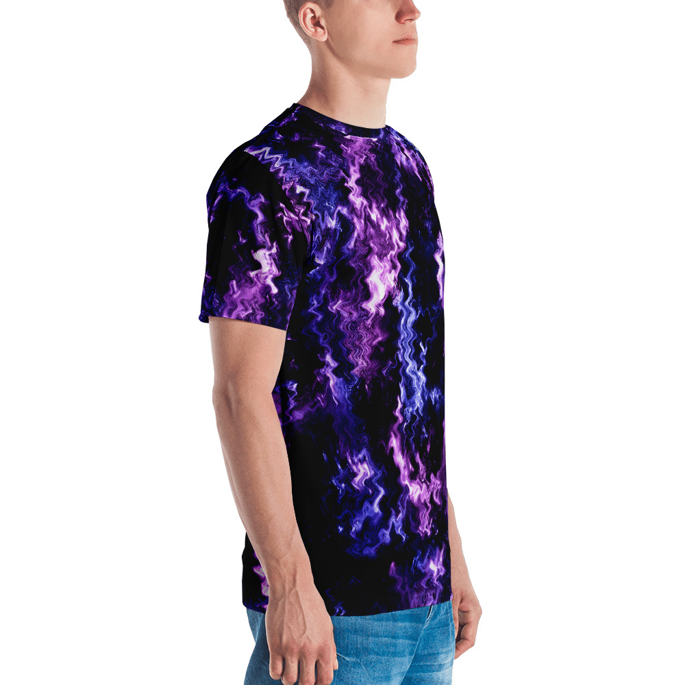 Purple Electric - Men's T-shirt - Image 3