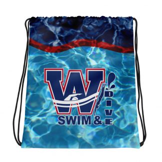 West Aurora Swim - Drawstring bag