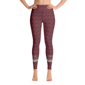 Faith, Hope, Love - Yoga Leggings