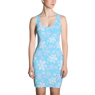 Dainty Flower Blue - Dress