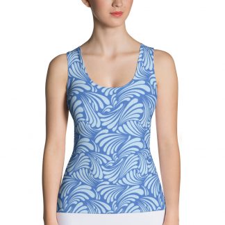 Slate Swirl - Sports Tank Top