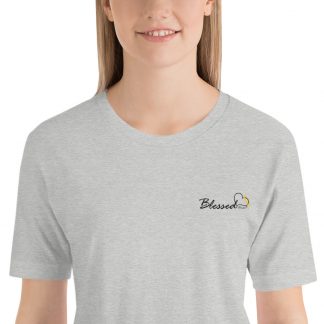 Blessed Heart - Embroidered UNISEX T