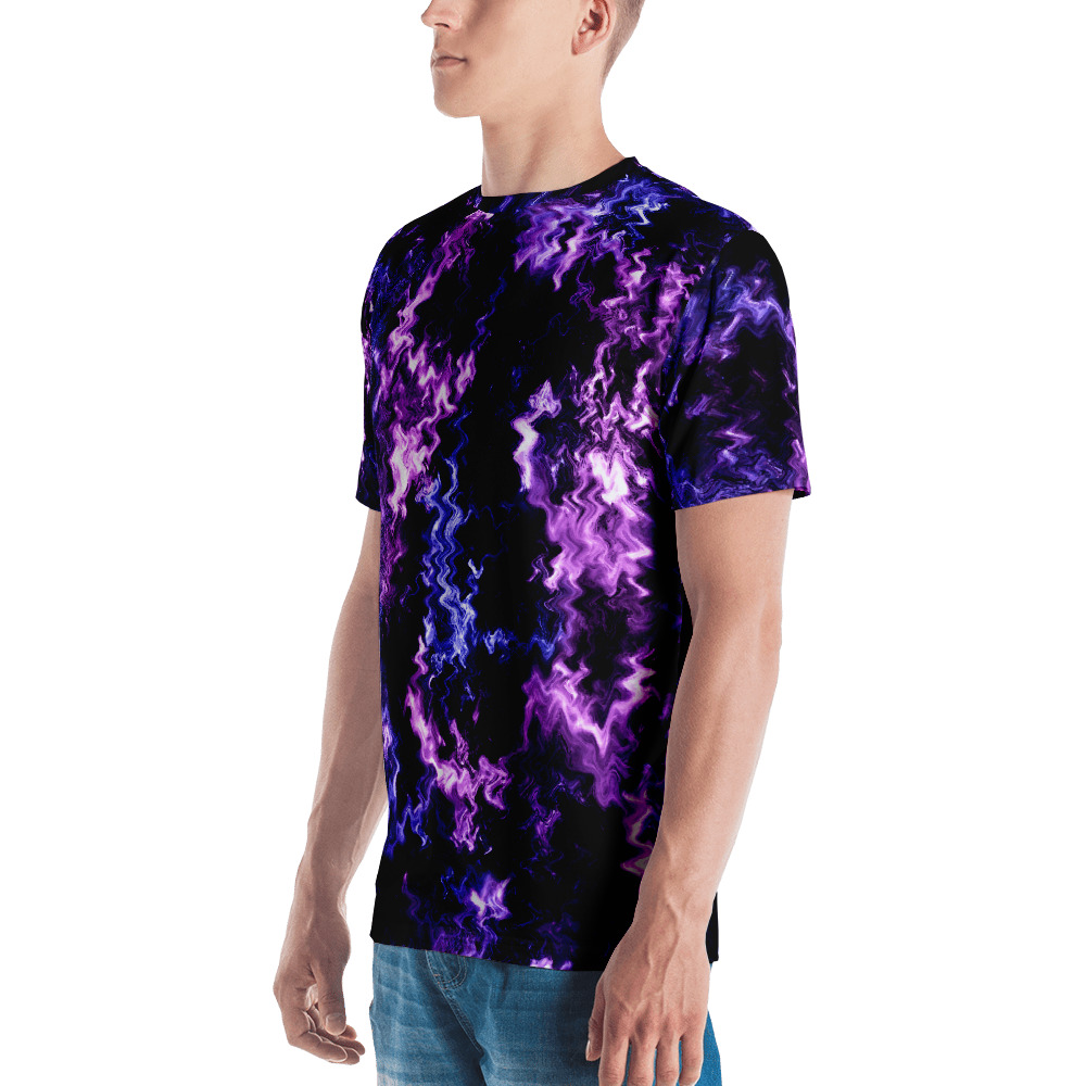Purple Electric - Men's T-shirt - Image 4