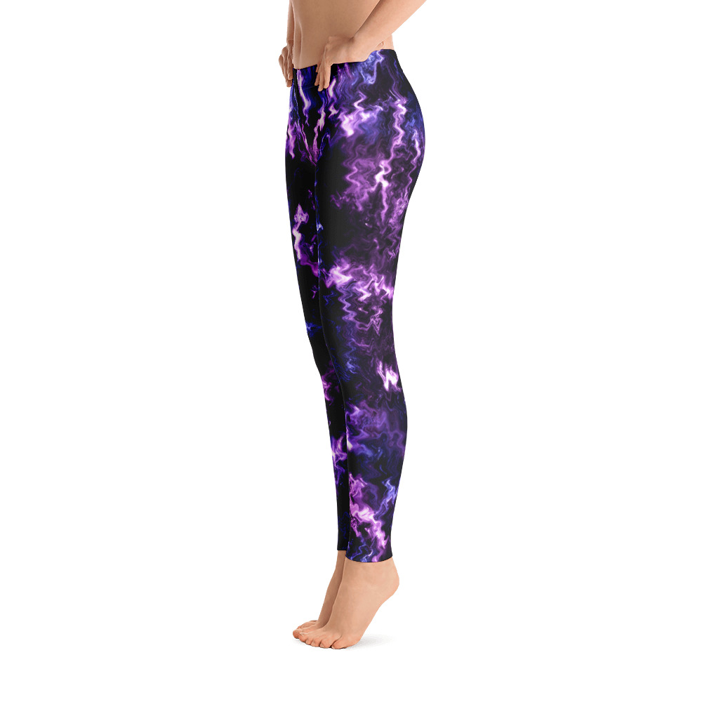 Purple Electric - Leggings - Image 3