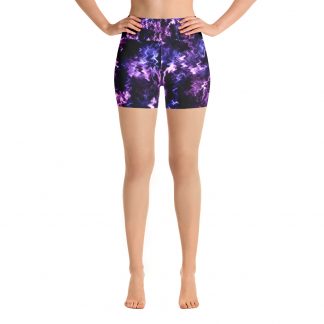 Purple Electric - Yoga Shorts