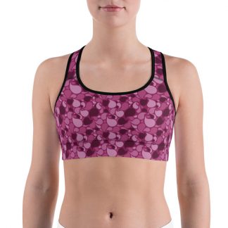 Pink Splash - Sports Bra
