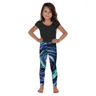 Blue Swirl - Kid's Leggings