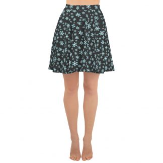 Blue Flake - Skater Skirt