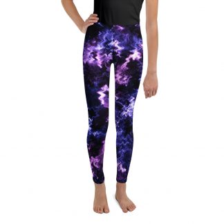 Purple Electric - Youth Leggings