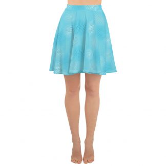 Hex Turquoise - Skater Skirt