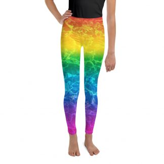 Rainbow Splash - Youth Leggings