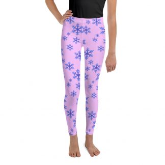 Cotton Candy Flake - Youth Leggings