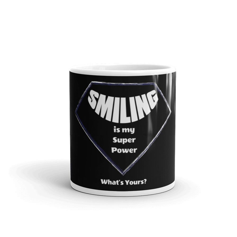 Smiling is My SuperPower! What's Yours? - Mug - Image 4